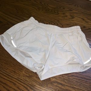 Size 4 Lululemon Shorts White